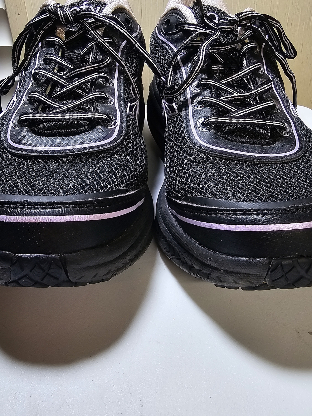 GDefy Gravity Defyer Walking Shoes Size 8 Black Purple Comfort Sneakers - Picture 8 of 13